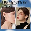  45Pcs 5 Colors 304 Stainless Steel Leverback Earring Finding STAS-NB0001-74-7