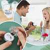 DICOSMETIC 50Pcs Octagonal Transparent Plastic Ring Boxes OBOX-DC0001-02A-7