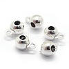 Anti-Tarnish Rhodium Plated 925 Sterling Silver Tube Bails STER-I016-126A-1