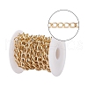 Aluminium Twisted Curb Chains CHA-YW0001-03-4