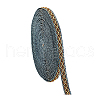 12M Braided Polyester Rhombus Ribbons SRIB-WH0011-267C-7