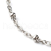 Tarnish Resistant 304 Stainless Steel Satellite Chain Bracelets BJEW-JB06524-01-4