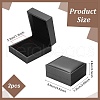 Rectangel PU Imitation Leather Coin Storage Boxes CON-WH0086-102B-01-2