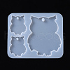 Owl Pendant Silicone Molds DIY-I026-23-1