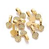Alloy Glue-on Flat Bails PALLOY-A20070-AG-FF-2