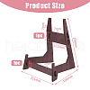 Wood Tea Brick Display Easels ODIS-WH0025-163A-2