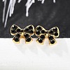 304 Stainless Steel Stud Earrings EJEW-F361-14G-3