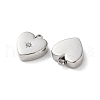 304 Stainless Steel with Rhinestone Pendants STAS-L022-394P-2