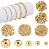 695Pcs 5 Size Brass Round Spacer Beads KK-PH0036-74-NR-1