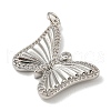 Rack Plating Brass Micro Pave Cubic Zirconia Pendants KK-A200-20P-2