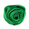 Satin Fabric Handmade 3D Rose Flower PW-WG90241-18-1
