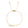 Adjustable Natural Agate Braided Bead Bracelets DH2886-2-1
