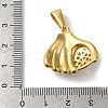 PVD Vacuum Plating 304 Stainless Steel Pendants STAS-B069-40C-G-3