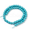 Synthetic Turquoise Beads Strands X-TURQ-L029-02-10mm-3