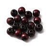 Natural Pecan Wood Beads WOOD-SZC0001-04-2