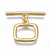 Brass Toggle Clasps KK-T063-100G-NF-1