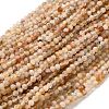 Natural Yellow Quartz Beads Strands G-G155-B03-01-A-1