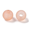 Imitation Jelly Transparent Acrylic Beads FACR-U001-01D-2