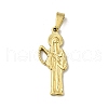 Ion Plating(IP) 304 Stainless Steel Pendants STAS-C058-01C-G-1