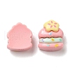 Opaque Resin Imitation Food Cabochons X1-RESI-K027-12-3