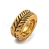 Tibetan Style Alloy European  Beads FIND-M011-24AG-1