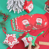 SOFPLATE 16Pcs 8 Colors Star Shape Christmas Gift Boxes CON-SP0001-01-3