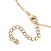 Snake Brass Micro Pave Cubic Zirconia Pendants Pendant Necklaces NJEW-JN05184-5