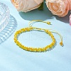 Baking Paint Glass Seed Beaded Bracelets BJEW-MZ00155-01-1