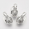 Tibetan Style Alloy Pendants X-TIBEP-T009-35AS-RS-1