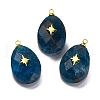 Natural Apatite Pendants G-B089-01G-03-1