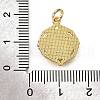 Brass Shell Pendants KK-D328-01G-C-3