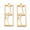 Brass Pendants KK-V003-01A-1