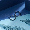304 Stainless Steel Hoop Earrings X-EJEW-F105-11B-3