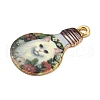 Alloy Pendant ENAM-M061-04G-08-2