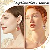 SUNNYCLUE 24Pcs 12 Styles Thanksgiving Day Resin & Acrylic Pendants RESI-SC0003-25-5