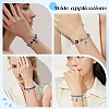 SUNNYCLUE DIY Hamsa Hand with Evil Eye Bracelets Making Kits DIY-SC0020-39-6