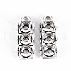 Tibetan Style Alloy Pendants TIBE-S323-122AS-RS-1
