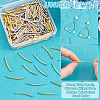 Unicraftale 300Pcs 2 Colors Brass Tube Beads KK-UN0003-08-5