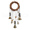 Witch Bell Car Protection Witchcraft Wicca Wind Chime PW-WG12271-01-1