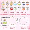 SUNNYCLUE DIY Wine Glass Charms Making Kits DIY-SC0020-74-2