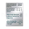 Custom Stainless Steel Metal Cutting Dies Stencils DIY-WH0289-139-1
