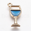 Alloy Enamel Pendants ENAM-G124-06A-1