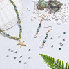 Natural Green Spot Jasper Beads Strands G-AR0004-12-4