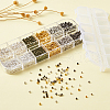 Brass Crimp Beads KK-TA0007-56-6