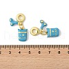 Brass Enamel European Dangle Charms KK-FZC0001-02A-G-3