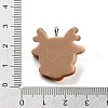 Christmas Theme Opaque Resin Pendants RESI-F054-A13-3