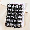 202 Stainless Steel Polishing Hoop Earrings EJEW-M106-02EB-04-2