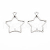 Tibetan Style Alloy Pendants TIBEP-N010-015AS-RS-1