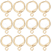 Beebeecraft 50Pcs Brass Leverback Earring Findings KK-BBC0011-33-1