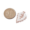 Seed Beads Beaded Charms PALLOY-MZ00285-02-2